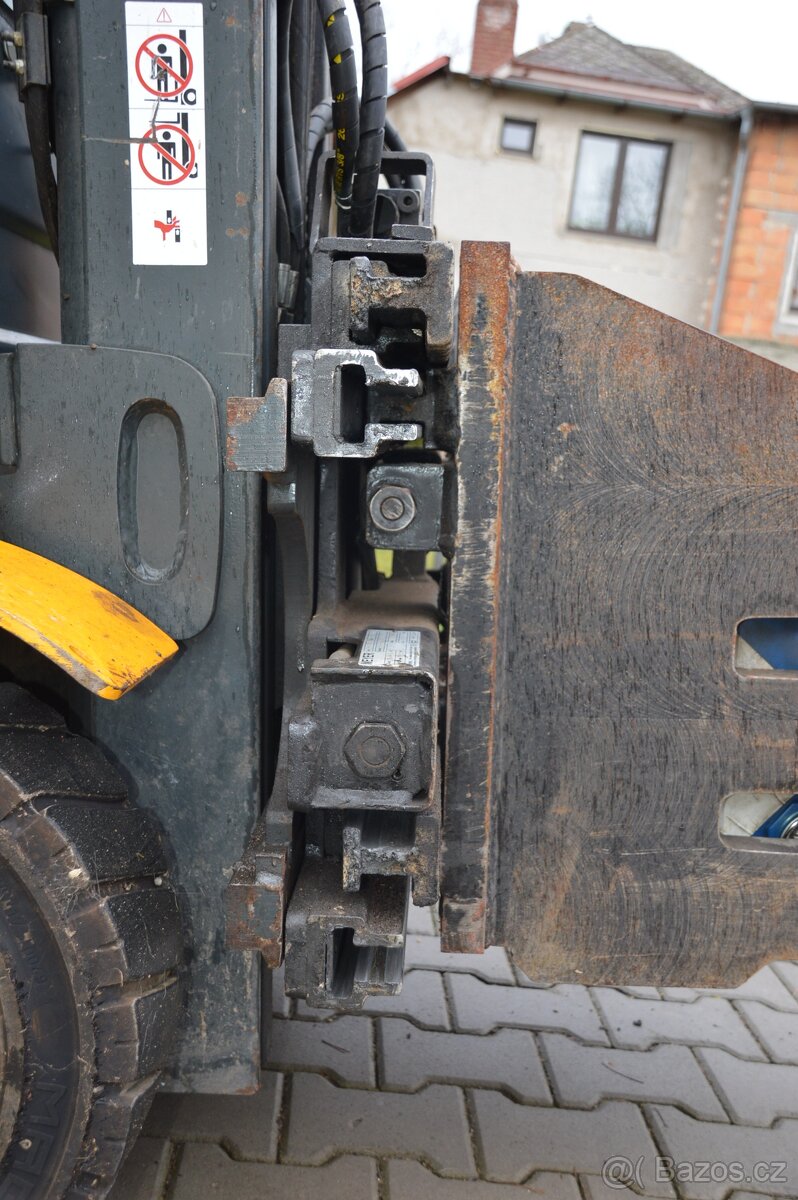 Hydraulické čelisti úchop nosič Meyer 1.6T na ještěrku VZV - 5