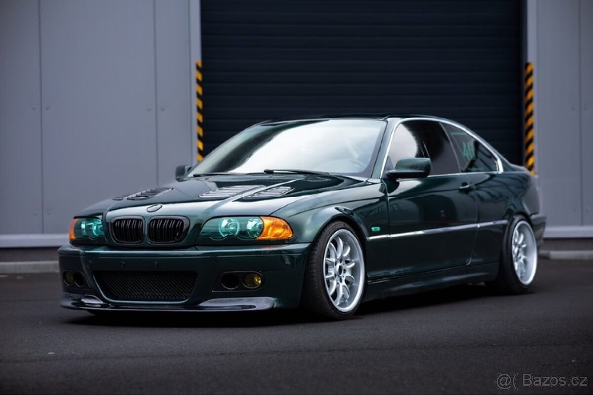 Lipo spoiler pod nárazník na BMW E46 M3 nárazníky - 5