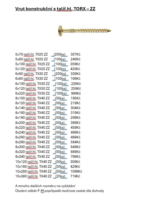 Vruty,šrouby,spojovací materiál - 5