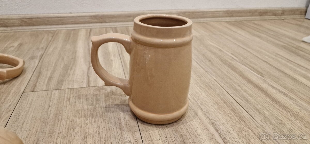 Půllitr keramický 7x - nový - 5