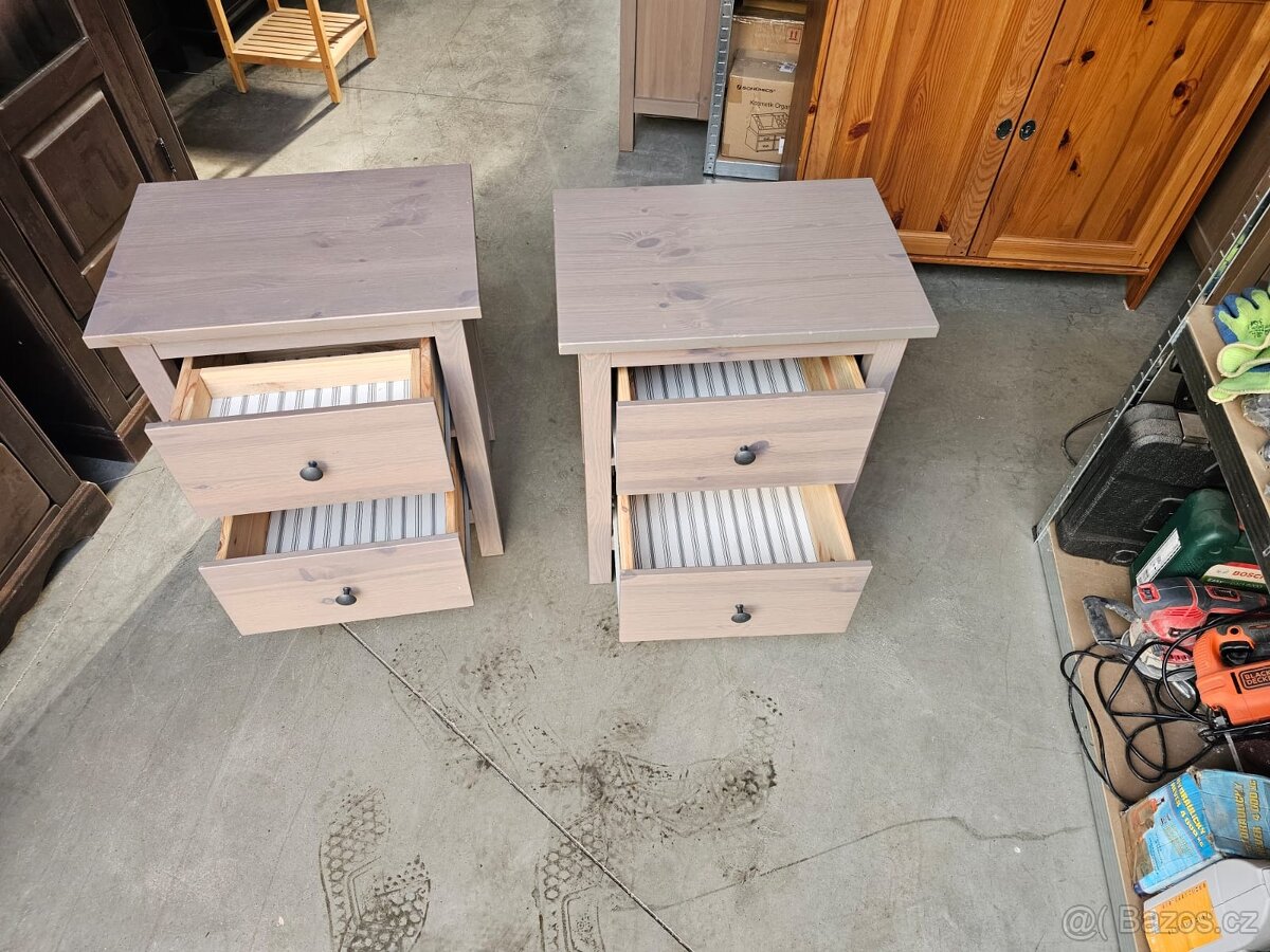 NOČNÍ STOLKY IKEA HEMNES - 5