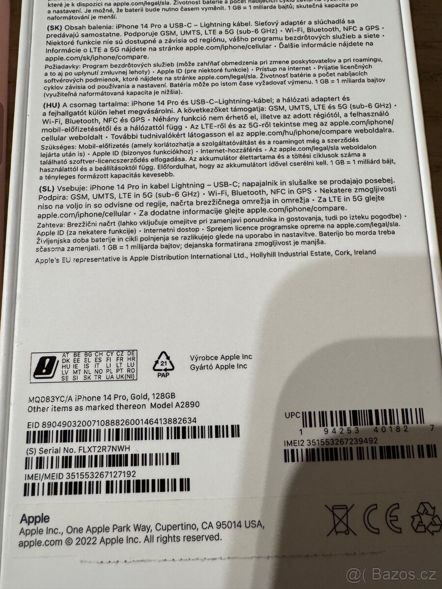 Prodám Iphone14 Pro golf 128GB - 5