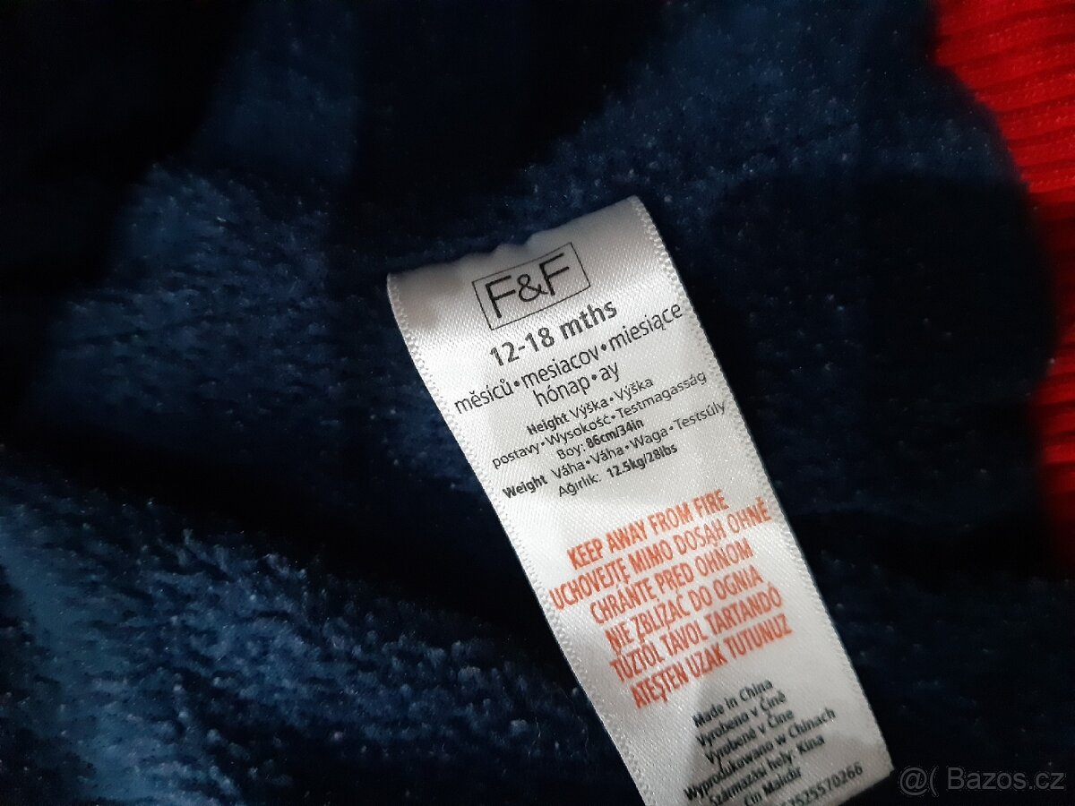 Jarní/podzimní set pro chlapečka vel. 9-12měs - 5