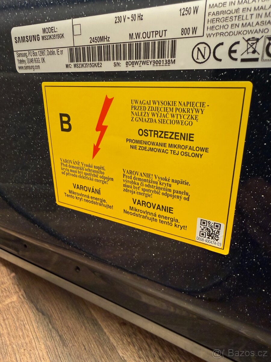 Mikrovlnka SAMSUNG - 5