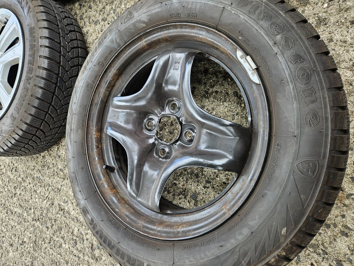 Kompletní zimní kola na Opel Corsa 185/65 R15 - 5