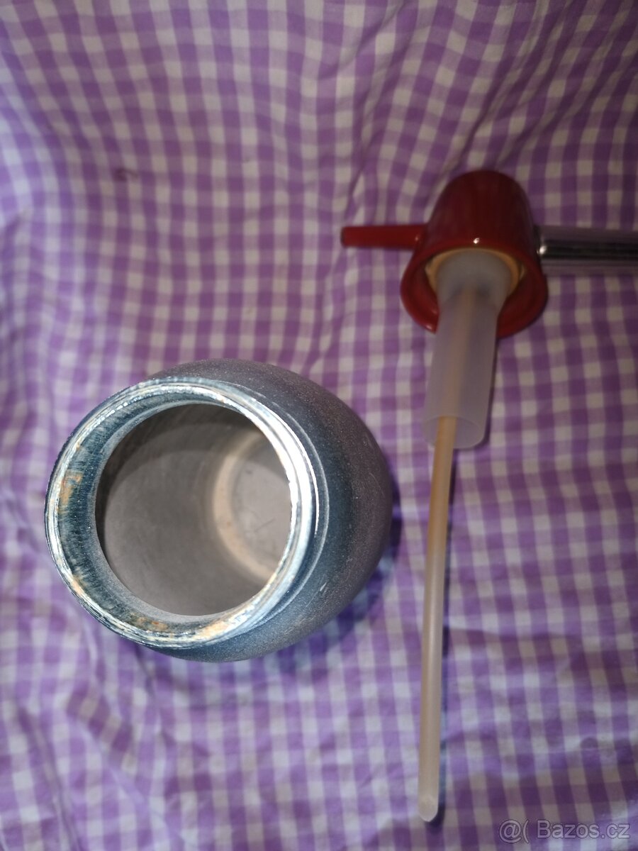 Prodám sifonovou láhev retro - 5