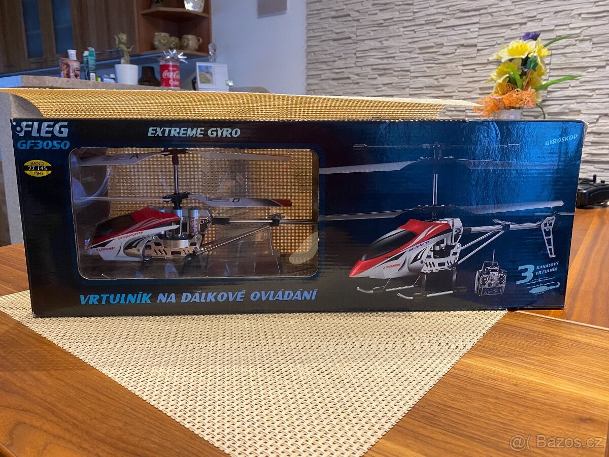 Vrtulník na dálkové ovládání FLEG GF 3050 - 5