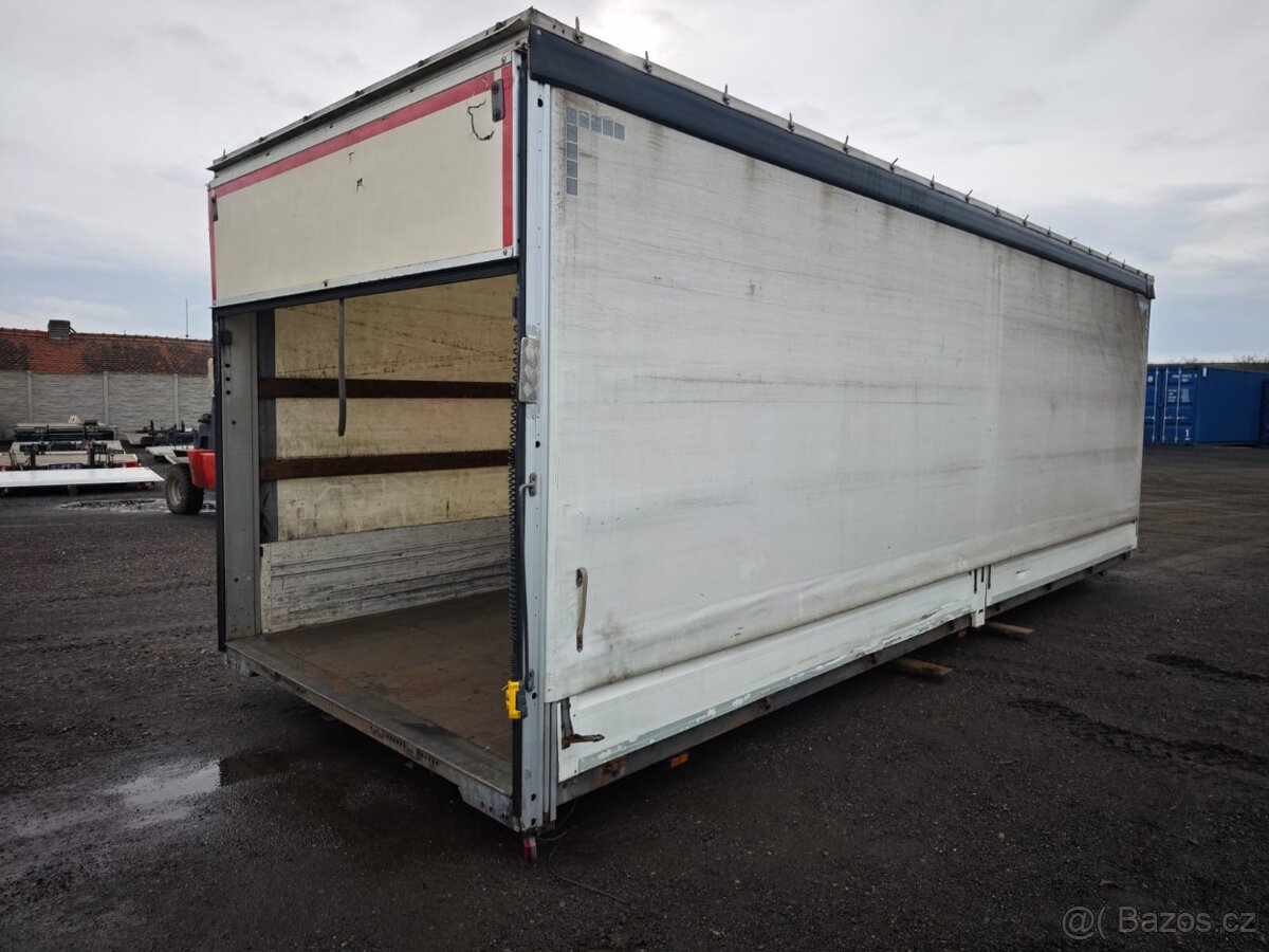 Valníková nástava 2x shrnovačka - 18 palet - 5