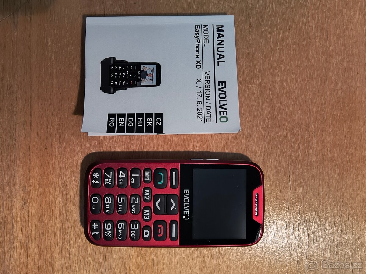 Telefon pro seniory - EVOLVEO EASYPHONE - pouze předvedený - 5