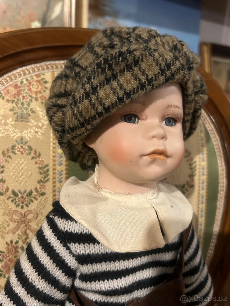 Porcelánová panenka (kluk) 50cm - 5