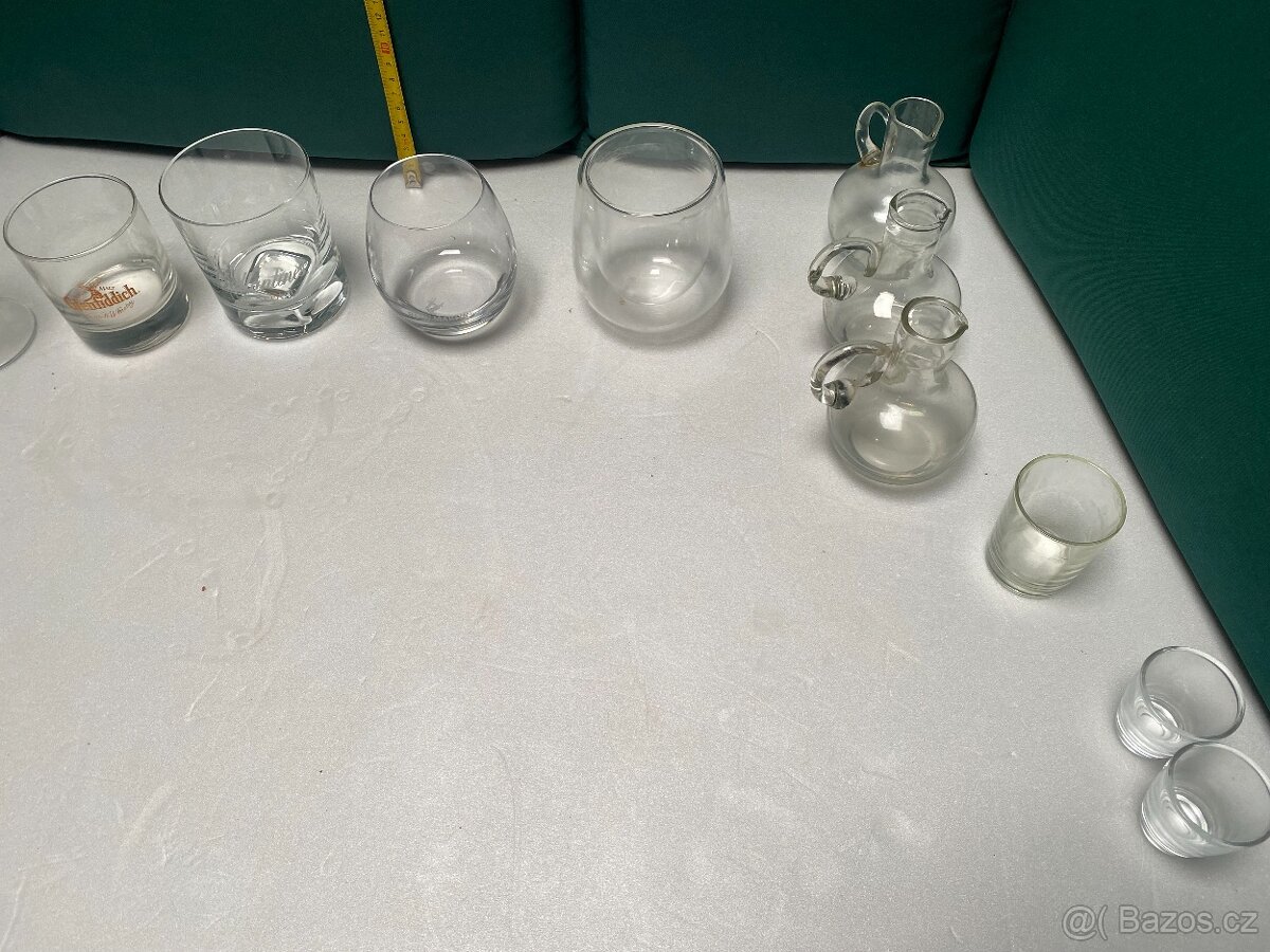 Mix sklenic a panáků na destiláty – sada 17 ks - 5