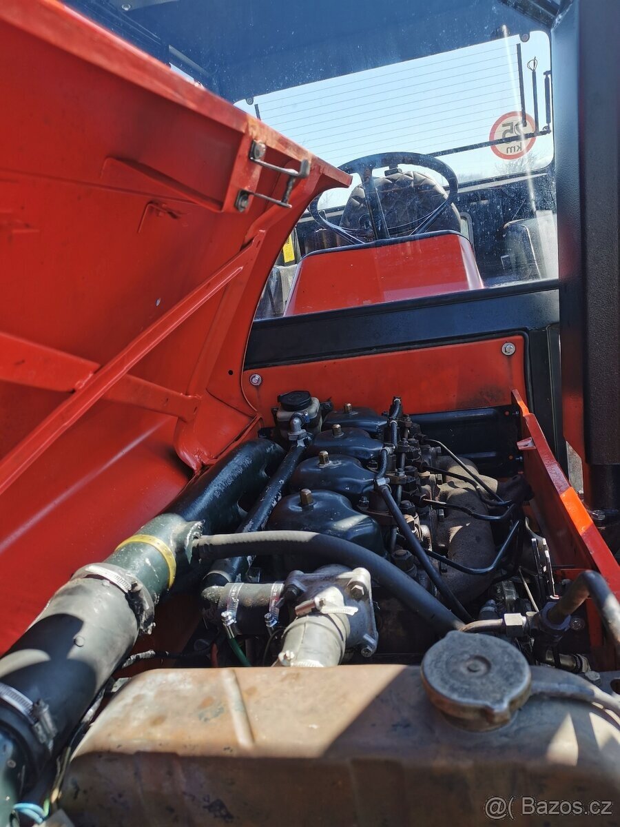 ZETOR 7245 S ČELNÍM NAKLADAČEM A SPZ - 5