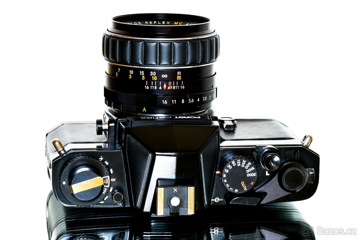 Porst (Chinon Memotron) Reflex M-CE + 1,4/55 M42 TOP STAV - 5