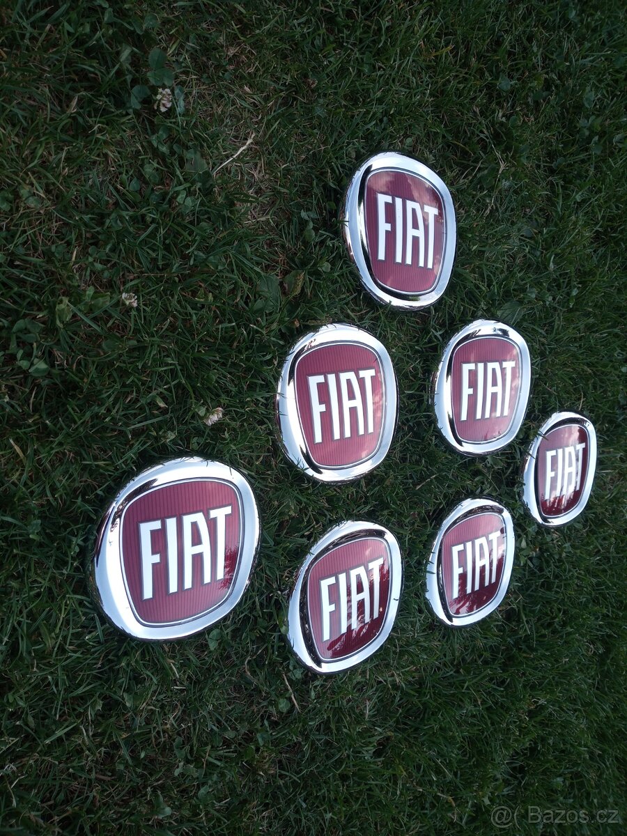 PRODÁM ORIGINÁLNÍ ZNAK NA FIAT PRŮMĚR 12CM DUCATO SCUDO ATD. - 5