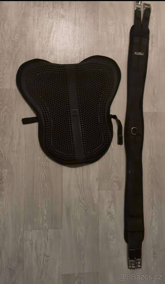 Bezpečnostní třmeny, deka 165, sedlo, gelovka na posedlí - 5