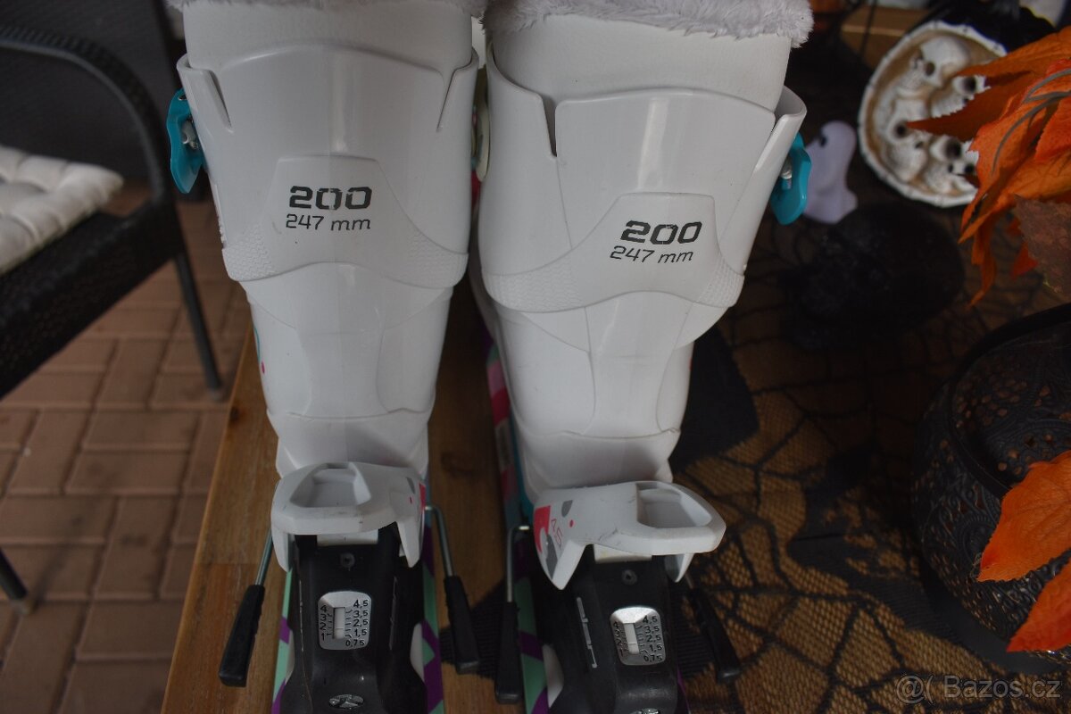 dětské lyže+boty - 5