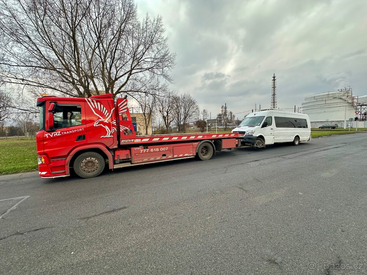 Odtahová služba přeprava strojů Most - 5