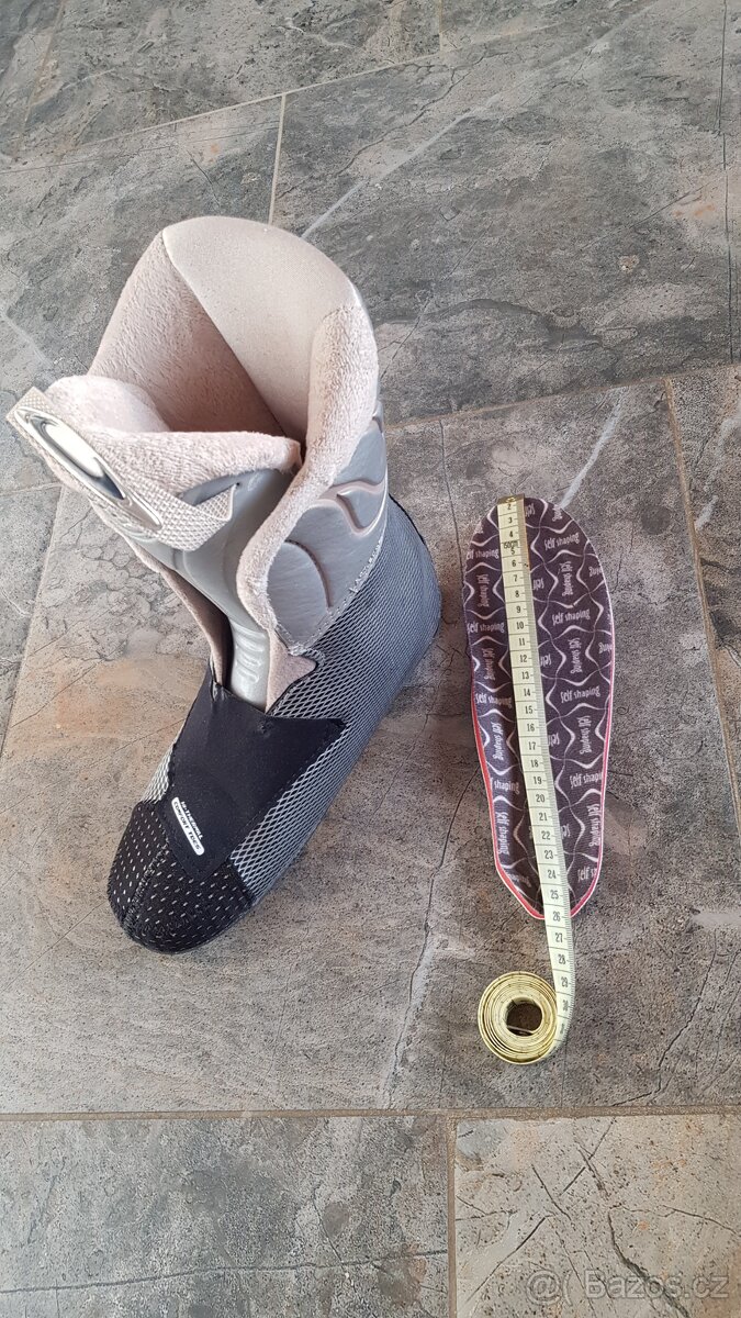 Dámské lyže 154 cm + hůlky 120 cm + lyžařské boty 25 cm - 5