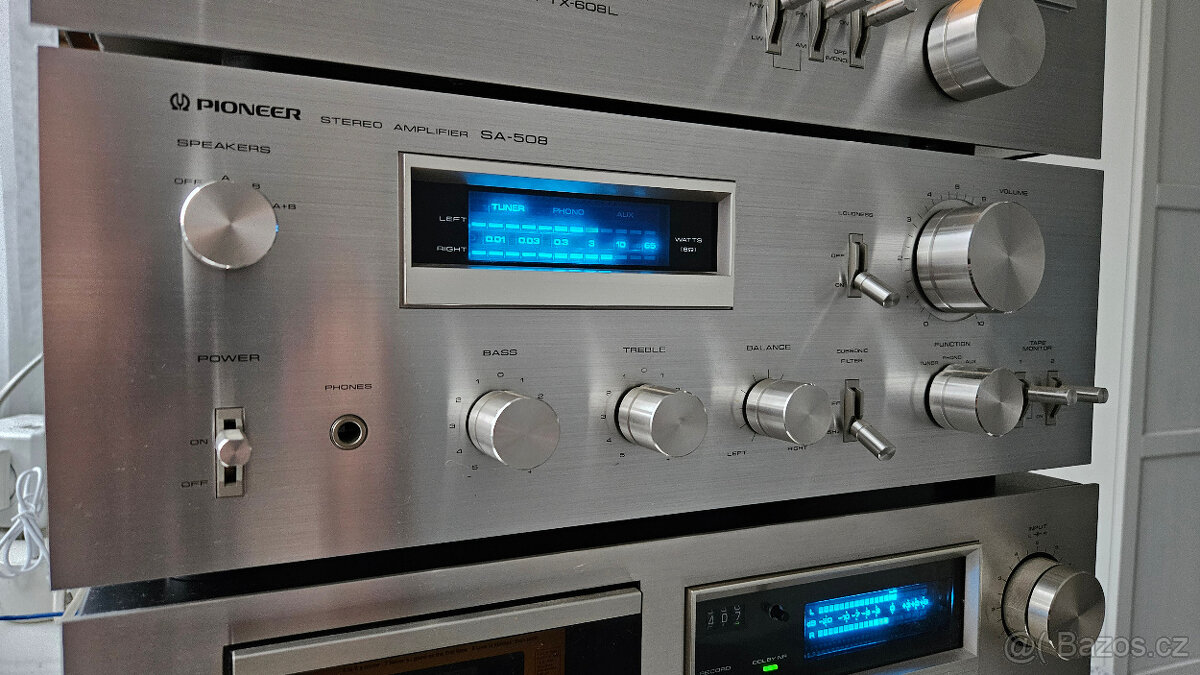 Pioneer SA - 508 + TX - 608L + CT-F- 600 Blue line - 5