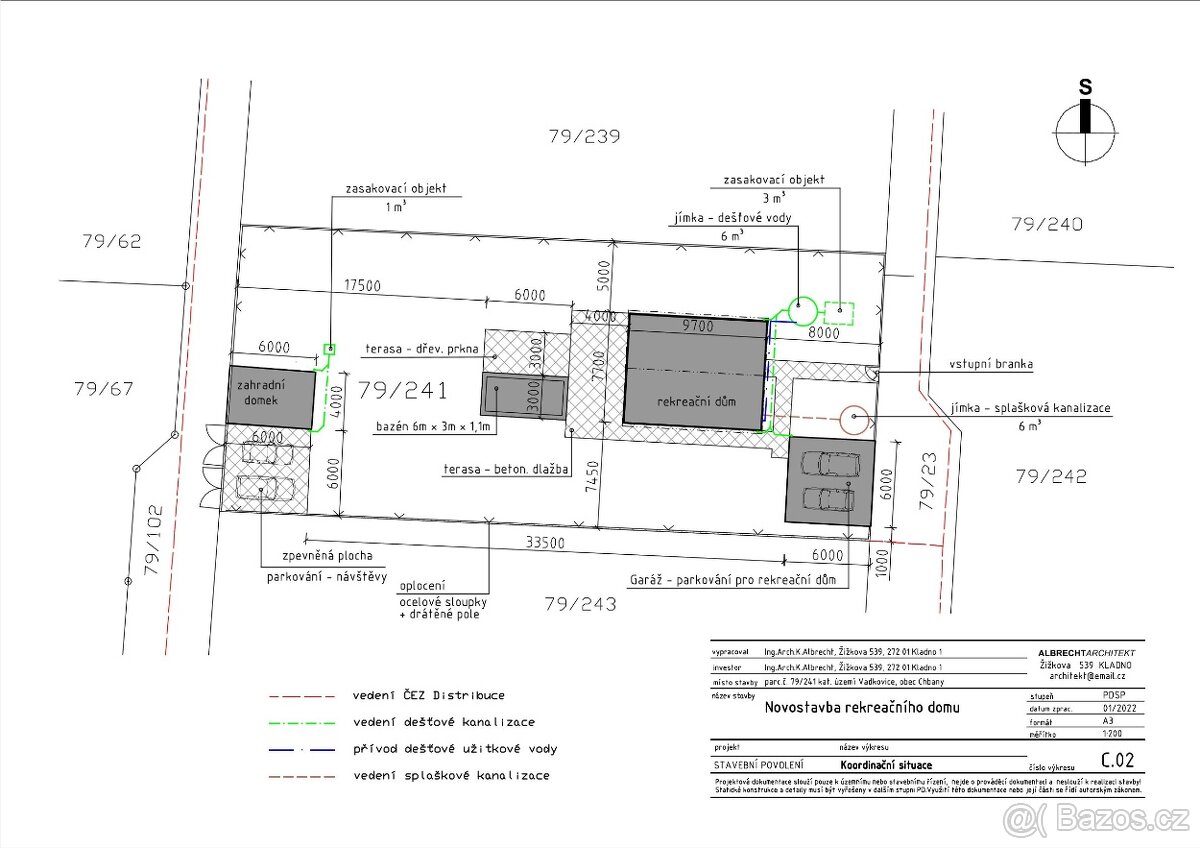 Stavební pozemek ve Vadkovicích u Nechranické přehrady - 5
