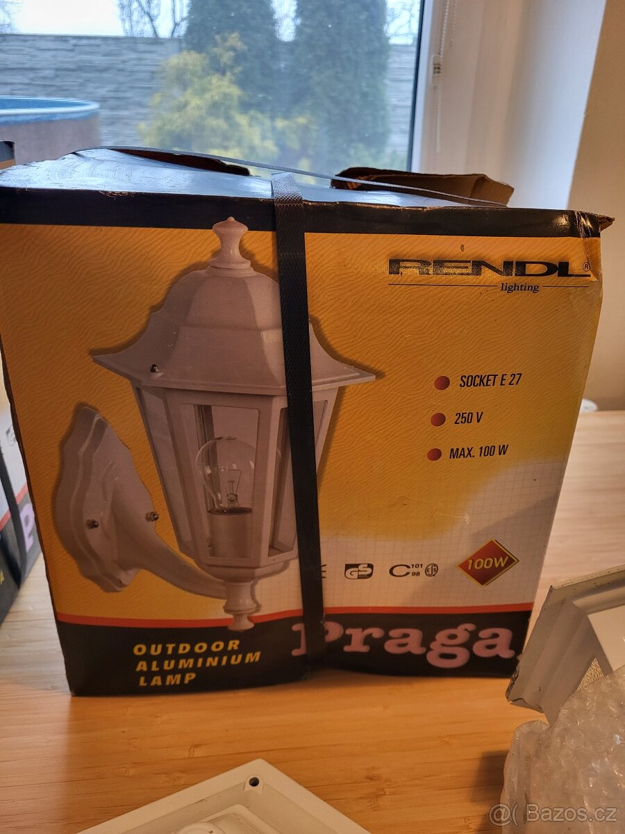 Venkovní hliníková lampa - 4ks - 5