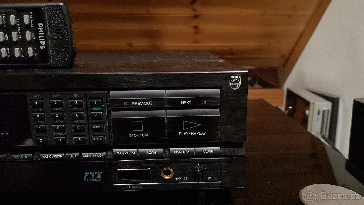 Philips CD 834 Luxusní cd přehrávač - 5