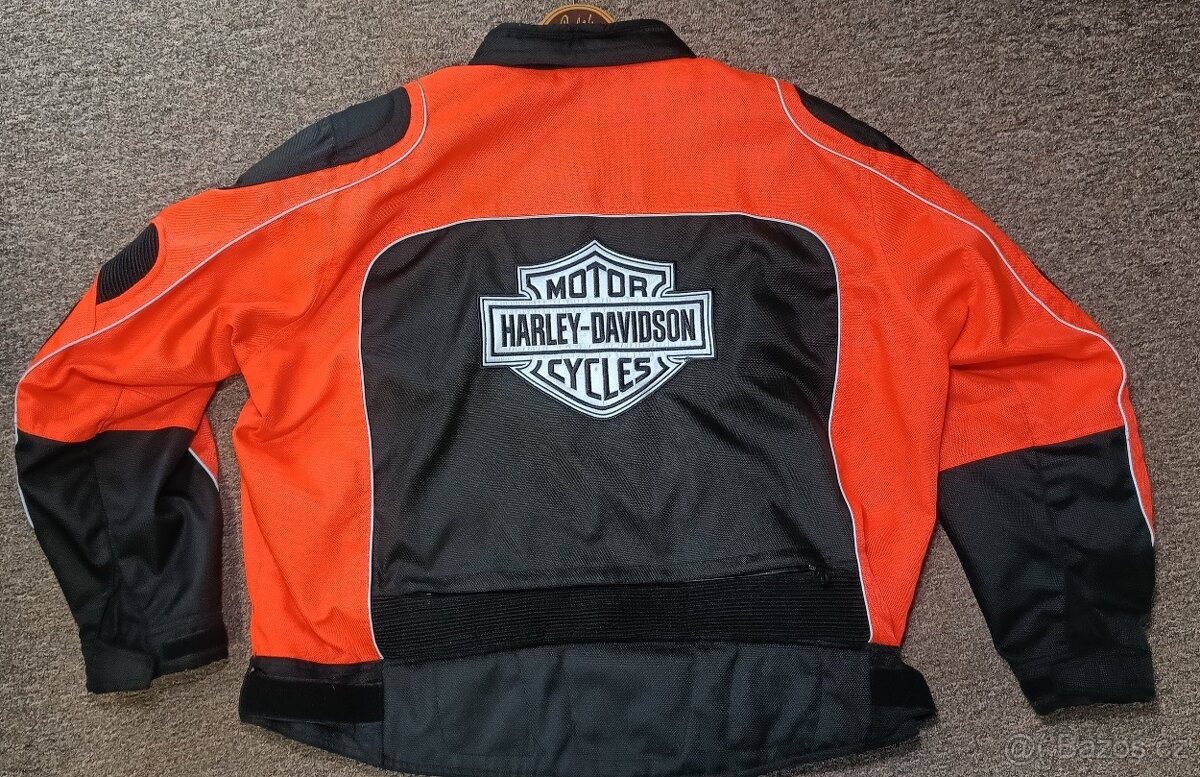 Harley Davidson - 4XL letní textilní bunda - 5