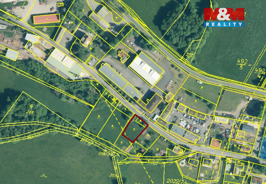 Prodej, stavební parcela 897 m2, Kašperské Hory - 5