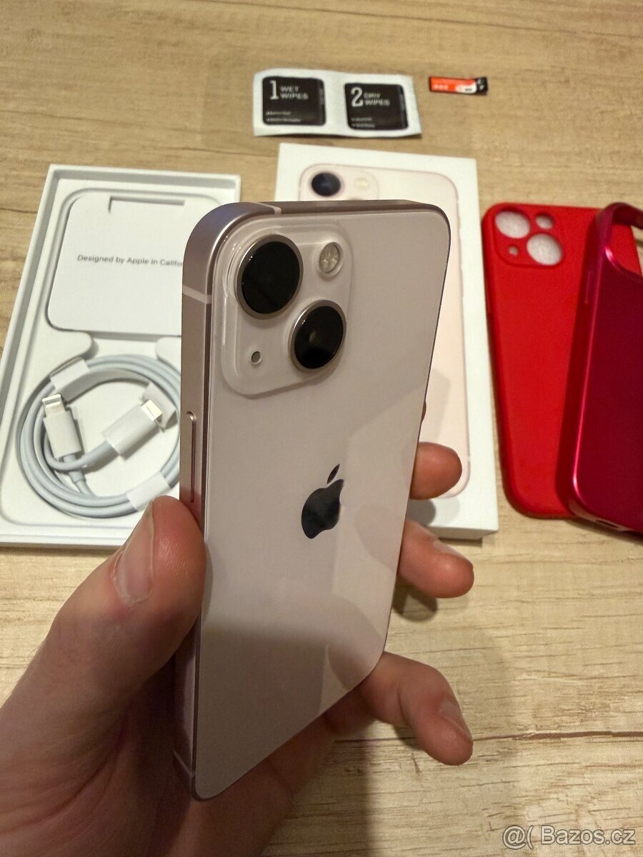 Apple iPhone 13 mini růžový 128GB (100%) - 5