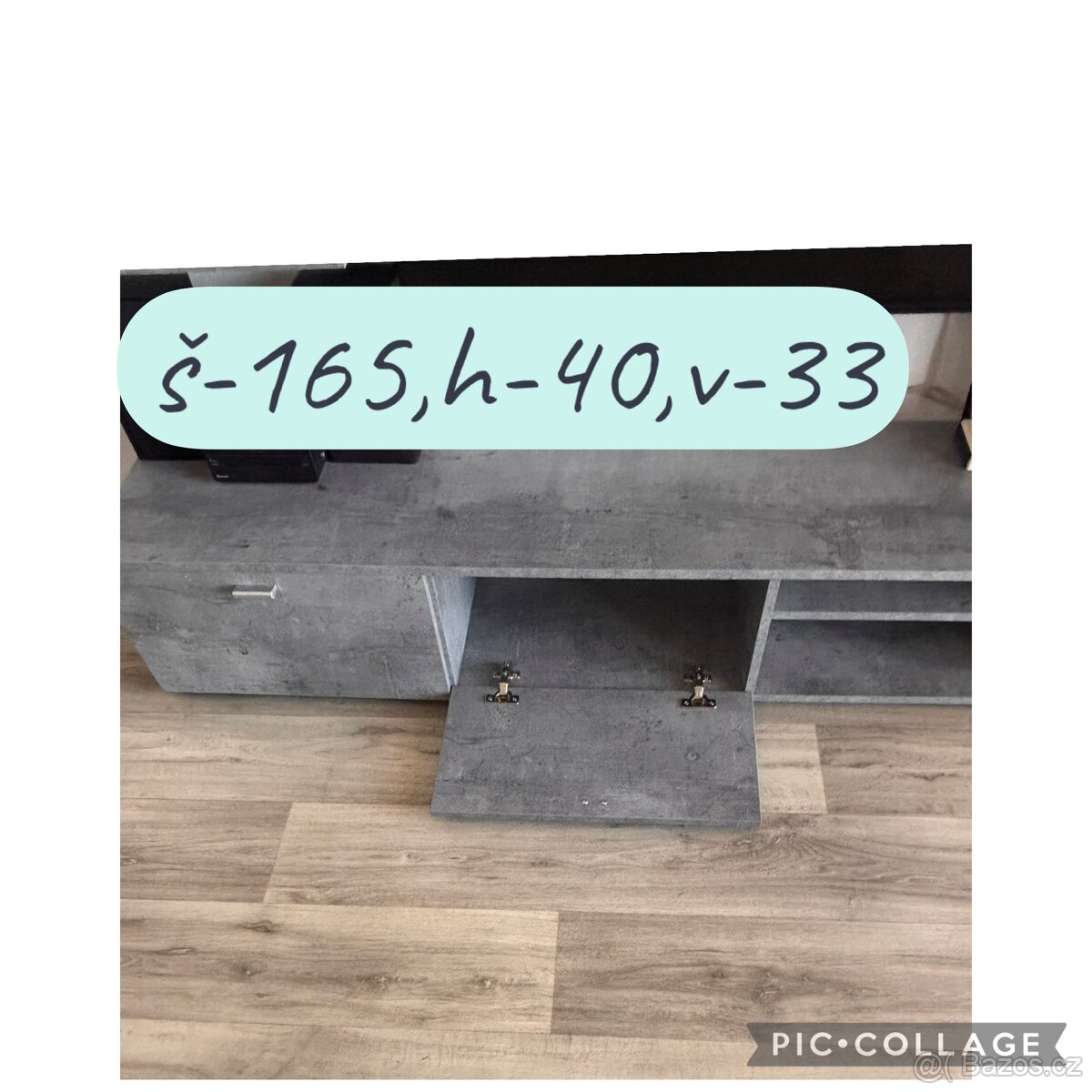 Obývací stěna + lampa - 5