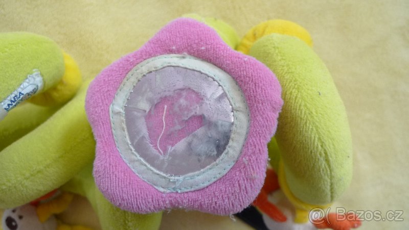 Plyšová spirála na autosedačku - 5