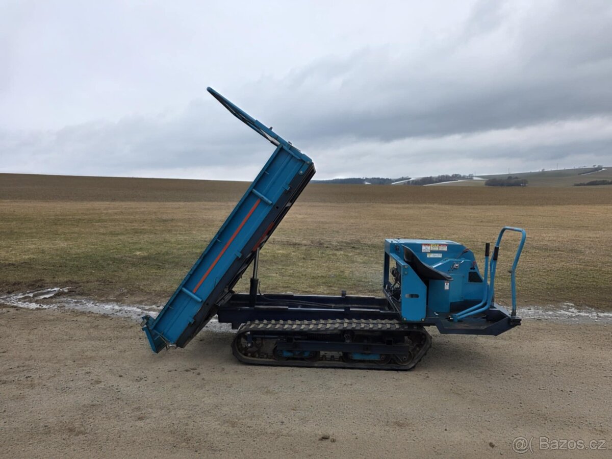 JAPONSKÝ PÁSOVÝ MINIDUMPER KUBOTA FR82D - 5