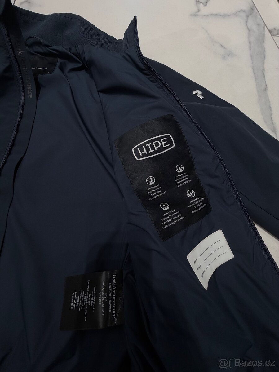 BUNDA PEAK PERFORMANCE JR COASTAL JACKET BLACK - 5