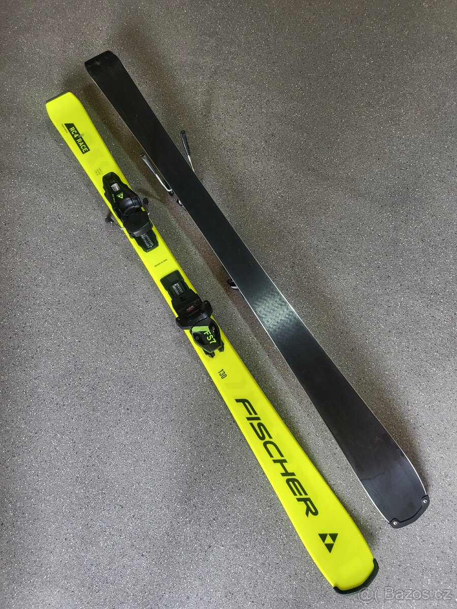 JUNIOR. CARV. LYŽE FISCHER RC4 RACE JR - 130 CM - 5