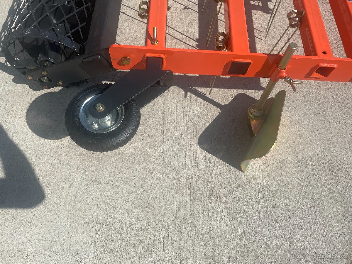 Planýrovač pro jízdárny HV 200 za traktor - s válcem - 5