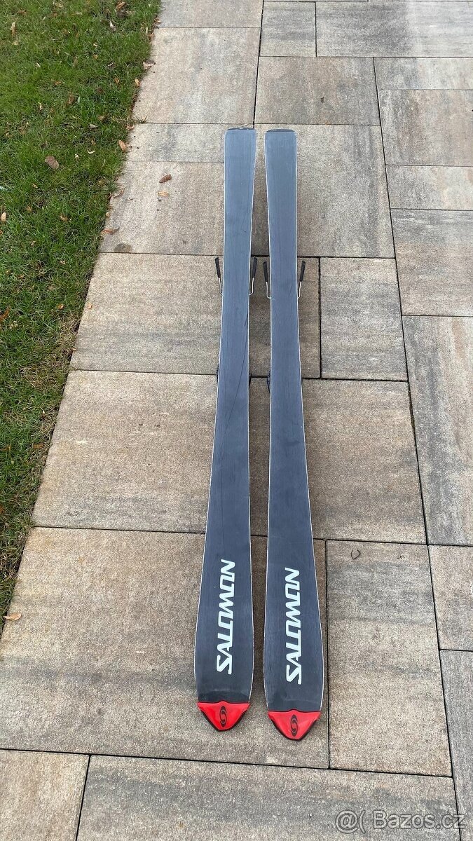 Lyže Salomon SUPERAXE TEAM 150 cm – velmi dobrý stav - 5