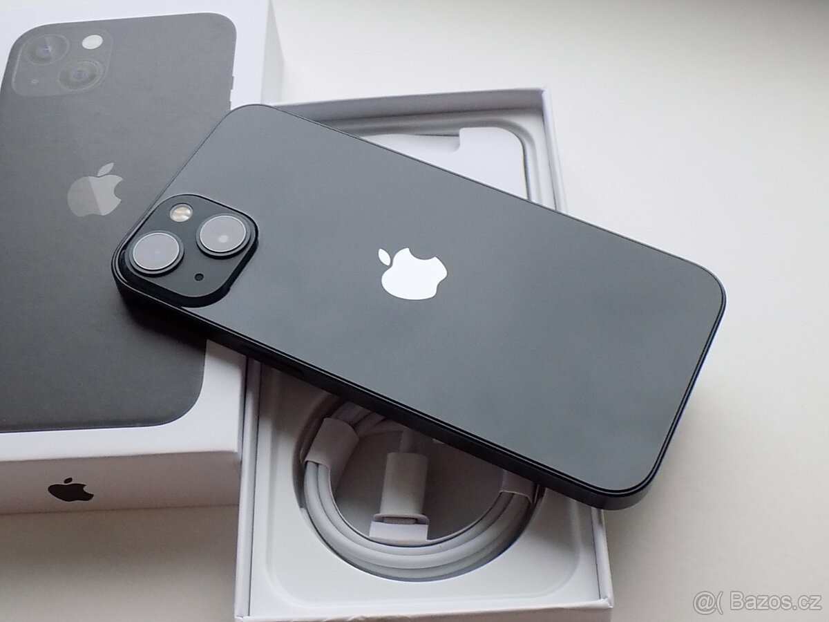 Apple iPhone 13 128GB Černý - ZÁRUKA 12 MĚSÍCŮ - KOMPLETNÍ - 5