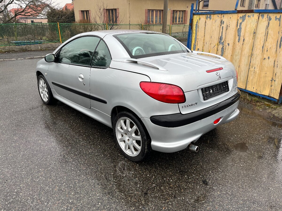 Peugeot 206 cc 1.6i kabriolet KŮŽE - 5
