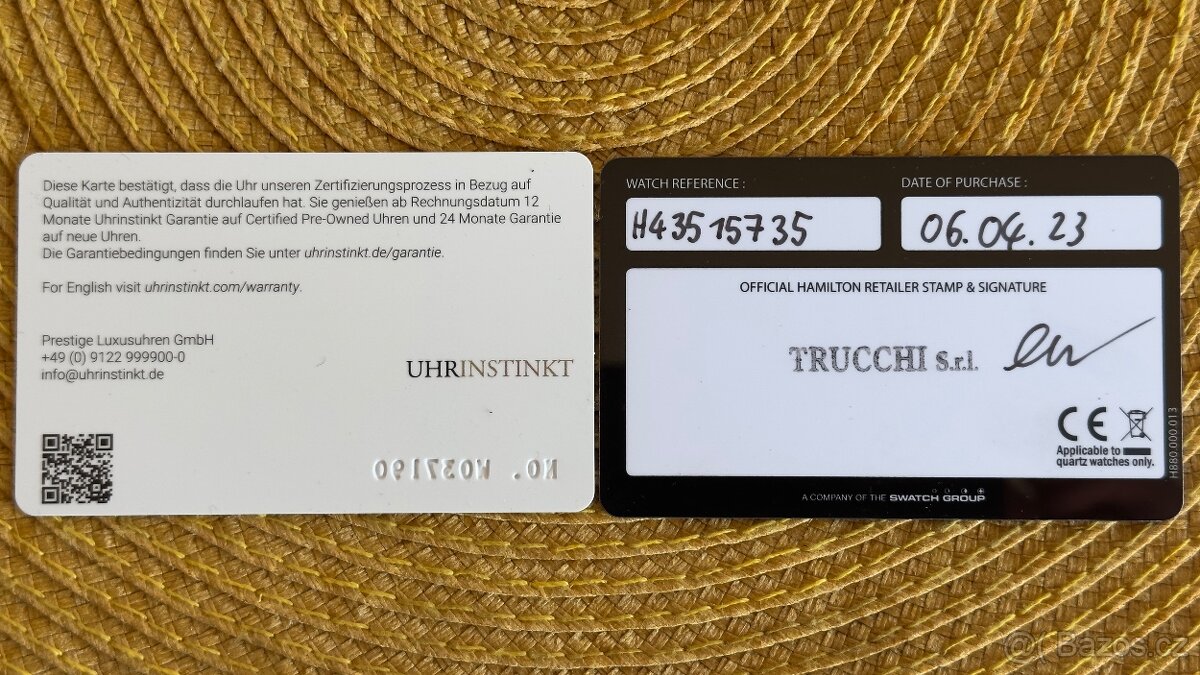 Prodám hodinky Hamilton Broadway - 5