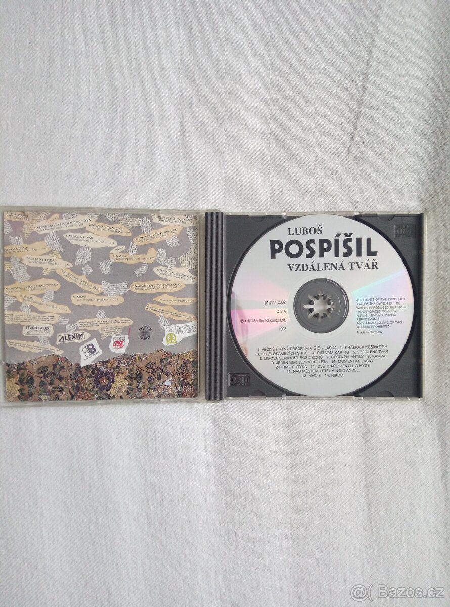 CD LUBOŠ POSPÍŠIL "Vzdálená tvář" - 5