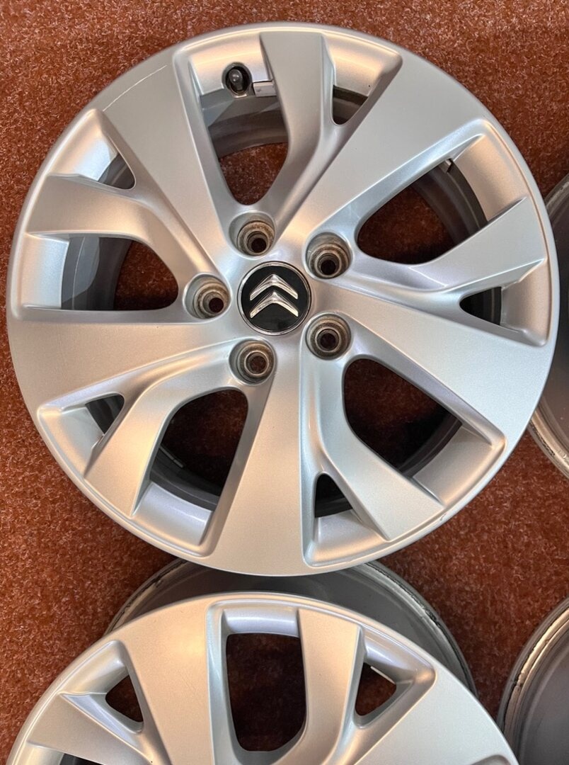 5x108 R16 Originál alu disky Citroen C4 - ET 47 - 5