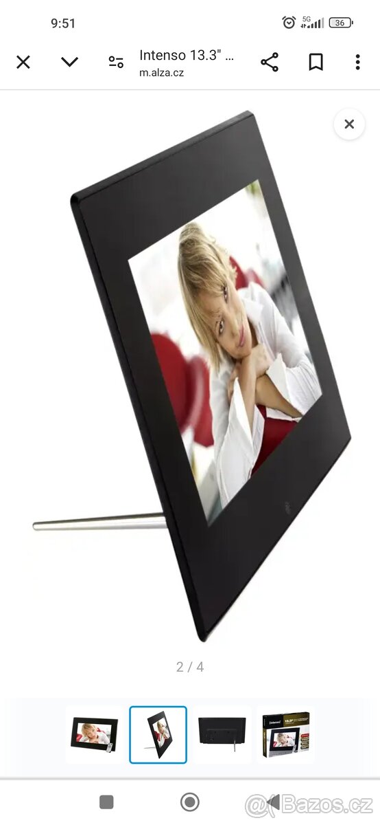Fotorámeček INTENSO 13,3" - 5