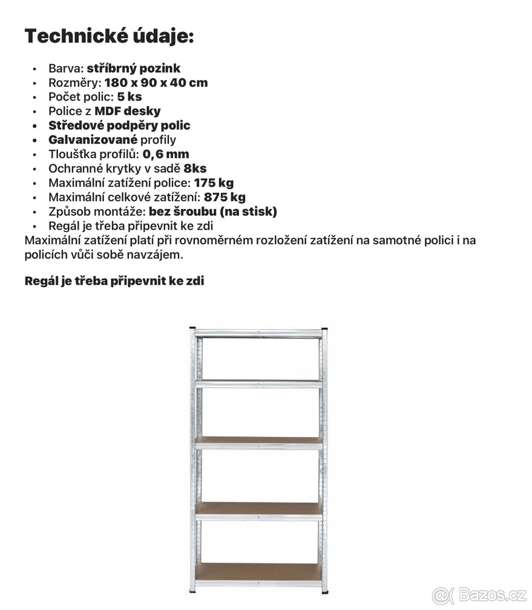 Nové hliníkové regály. - 5