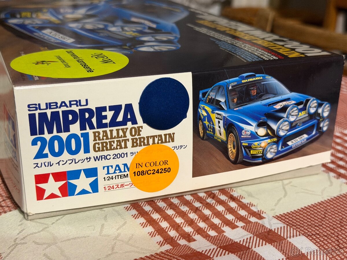 Stavebnice Tamiya 1:24 Subaru Impreza WRC - 5