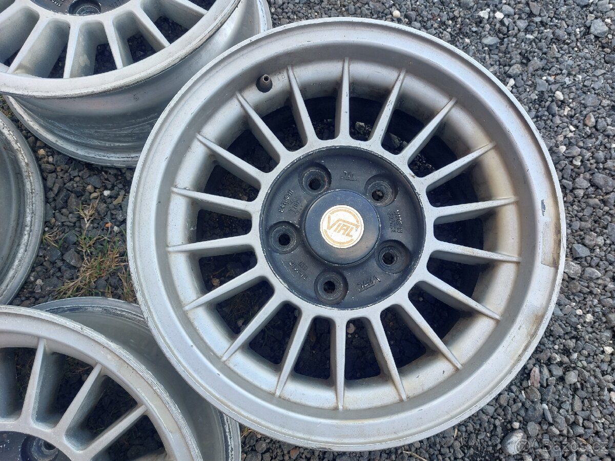 Retro alu kola Vial 5x120 pro BMW e28 atd - 5