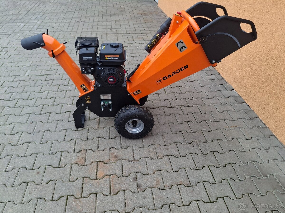Štěpkovač drtič větví 12 cm – benzínový GS650 - 5