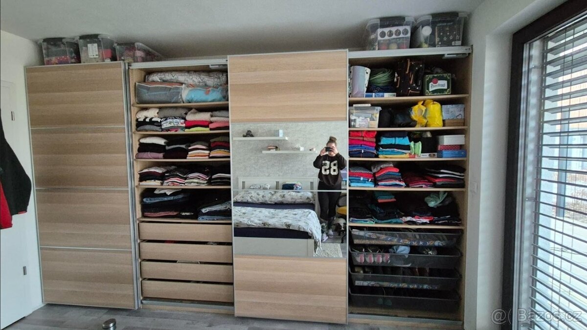Šatní skříň Ikea Pax - 5
