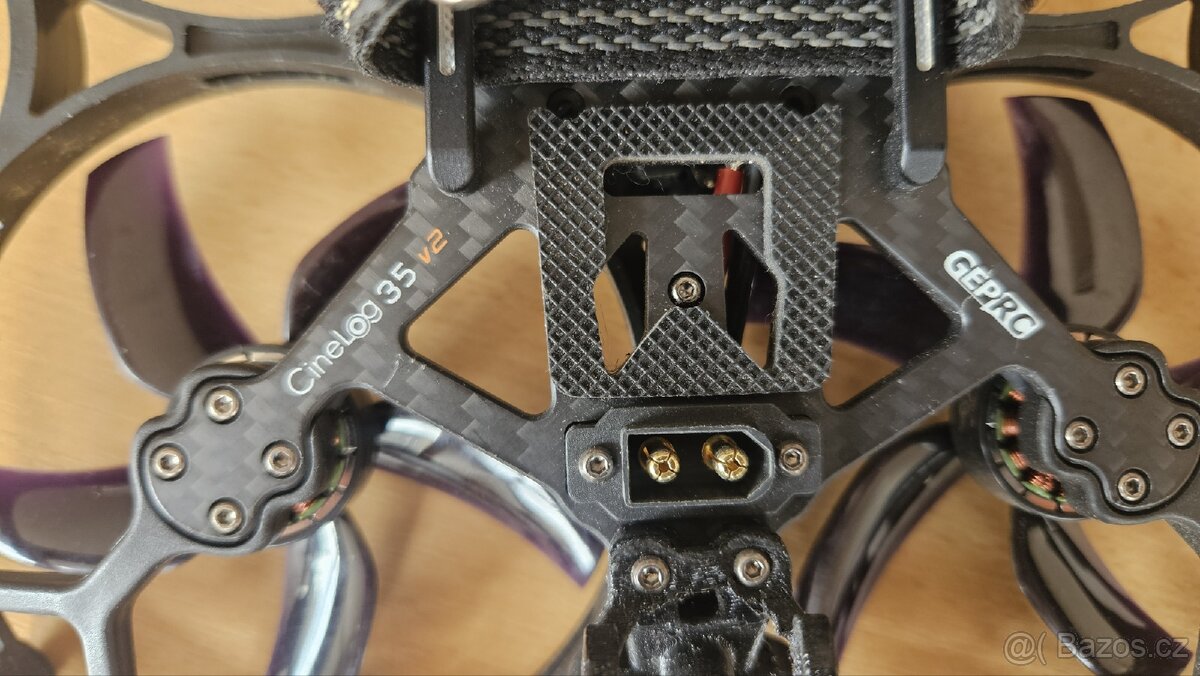 FPV GepRc Cinelog35 v2 ram + motory - 5