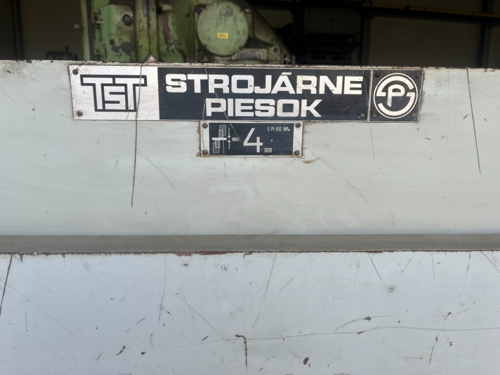 Tabulové nůžky NTC 2500/4 - 5