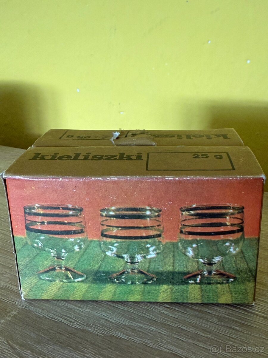 Retro skleničky na likér - 5